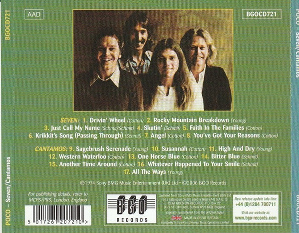 Poco (3) : Seven/Cantamos (CD, Comp, RM)