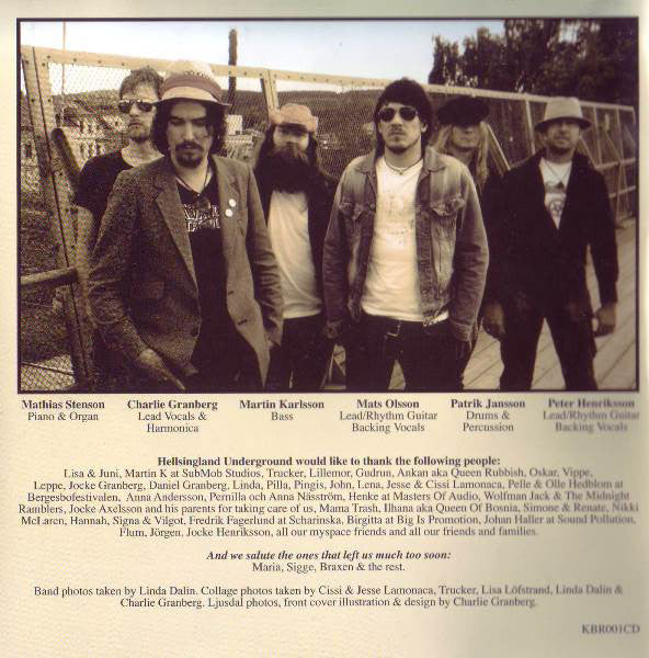 Hellsingland Underground : Hellsingland Underground (CD, Album, Enh)