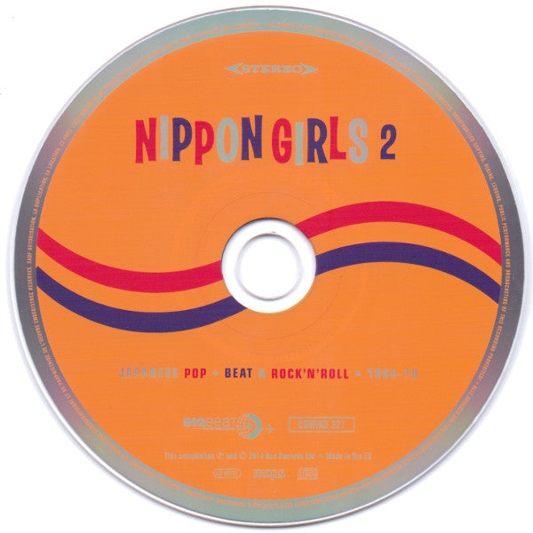 Various : Nippon Girls 2: Japanese Pop, Beat & Rock'N'Roll 1965-70 (CD, Comp, RM)