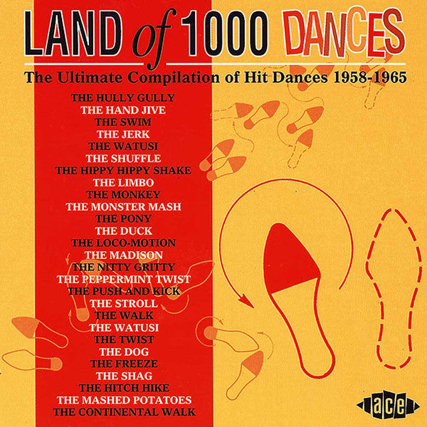 Various : Land Of 1000 Dances. The Ultimate Compilation Of Hit Dances 1958-1965 (CD, Comp, Mono)