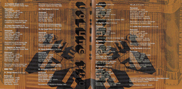 The Fall : Rebellious Jukebox Volume Two (Psycho Rockabilly Nightmare) (2xCD, Comp)