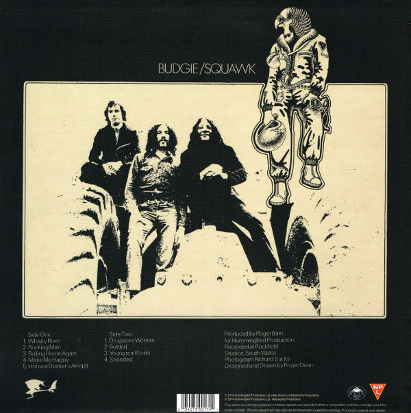 Budgie : Squawk (LP, Album, RE)