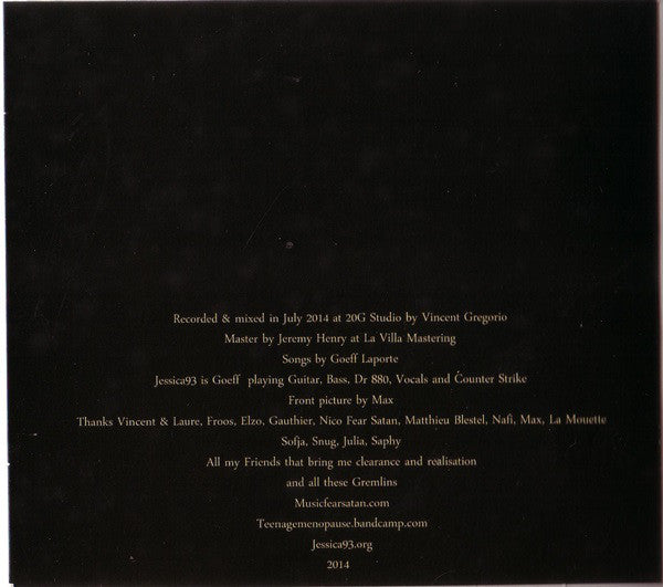 Jessica 93 : Rise (CD, Album)