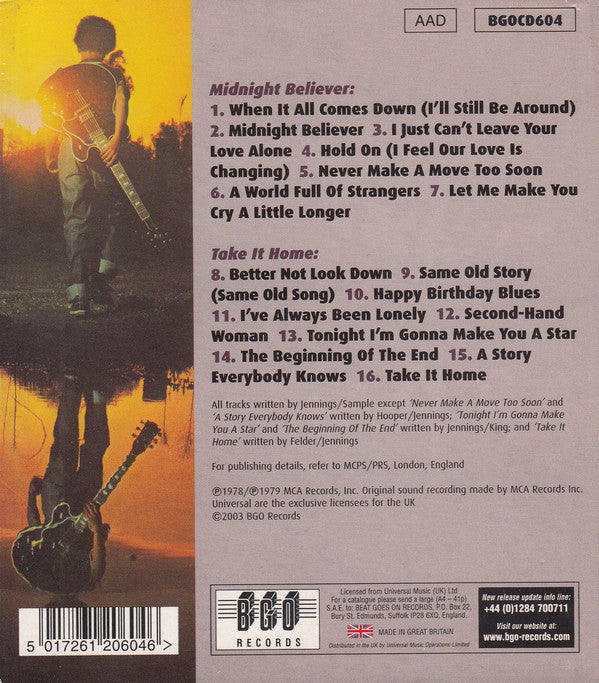 B.B. King : Midnight Believer / Take It Home (CD, Comp)