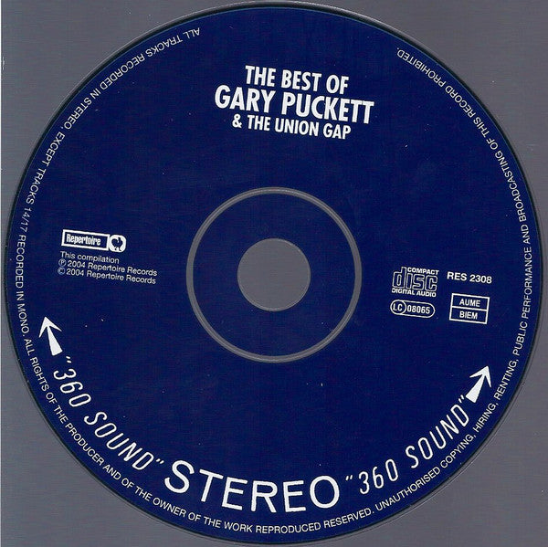 Gary Puckett & The Union Gap : The Best Of (CD, Comp, RM)
