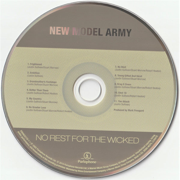 New Model Army : Original Album Series (CD, Album, RE, RM + CD, Album, RE, RM + CD, Album,)