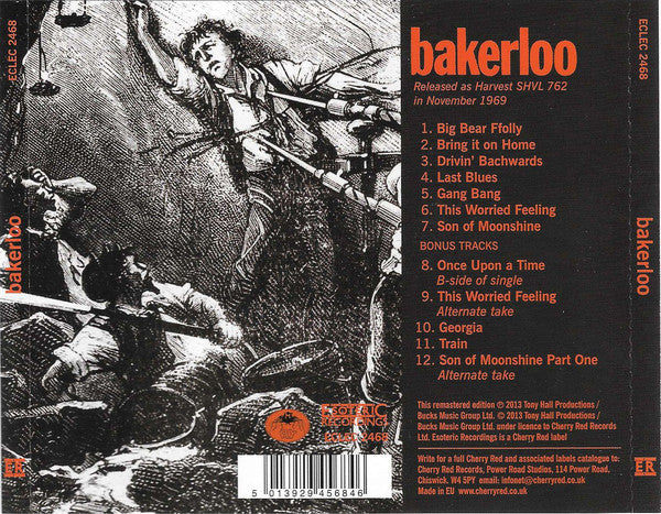 Bakerloo : Bakerloo (CD, Album, RE, RM)