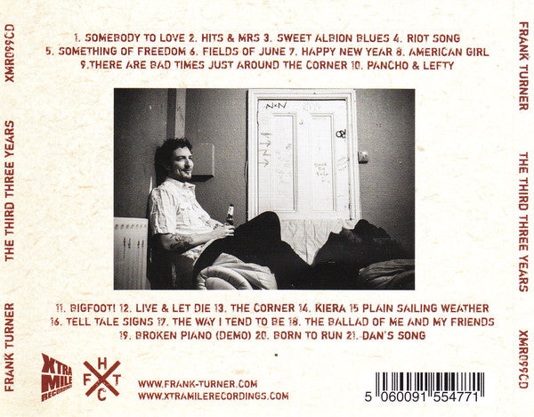 Frank Turner : The Third Three Years (CD, Comp)