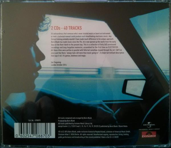 Boris Blank : Electrified (2xCD, Album)