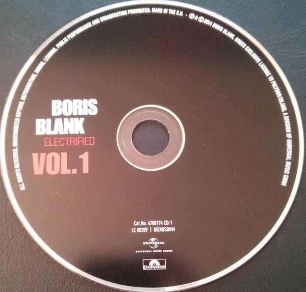Boris Blank : Electrified (2xCD, Album)