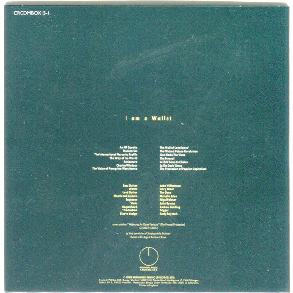 McCarthy : Complete Albums, Singles And BBC Sessions Collection (3xCD, Album, RE + CD, Album + Box, Comp)