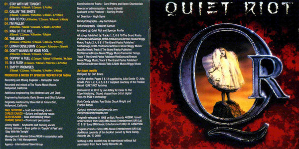 Quiet Riot : Quiet Riot (CD, Album, RE, RM)