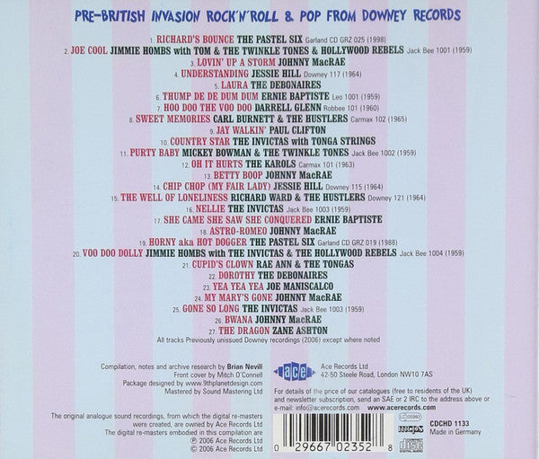 Various : It Came From The Suburbs - Rare Teen Rock From The Kennedy Era (CD, Comp)