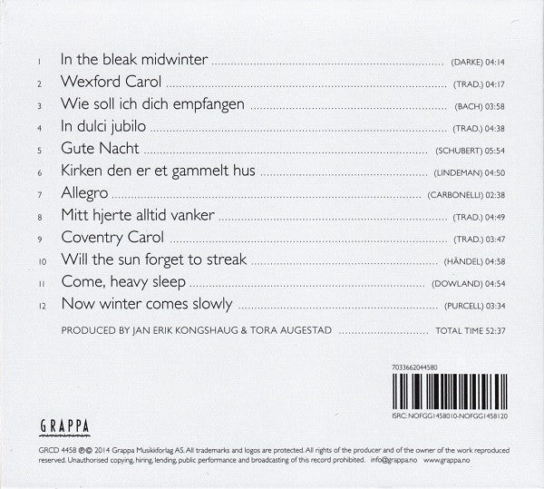 Music For A While : Canticles Of Winter (CD, Album)