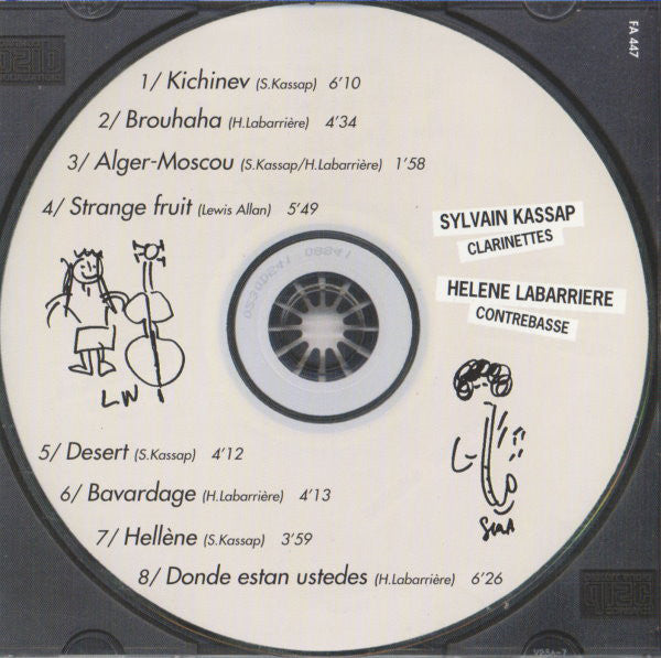 Sylvain Kassap, Hélène Labarrière : Piccolo 17.X.2001 (CD, Album)