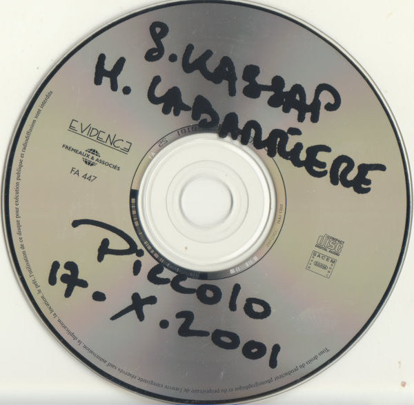Sylvain Kassap, Hélène Labarrière : Piccolo 17.X.2001 (CD, Album)