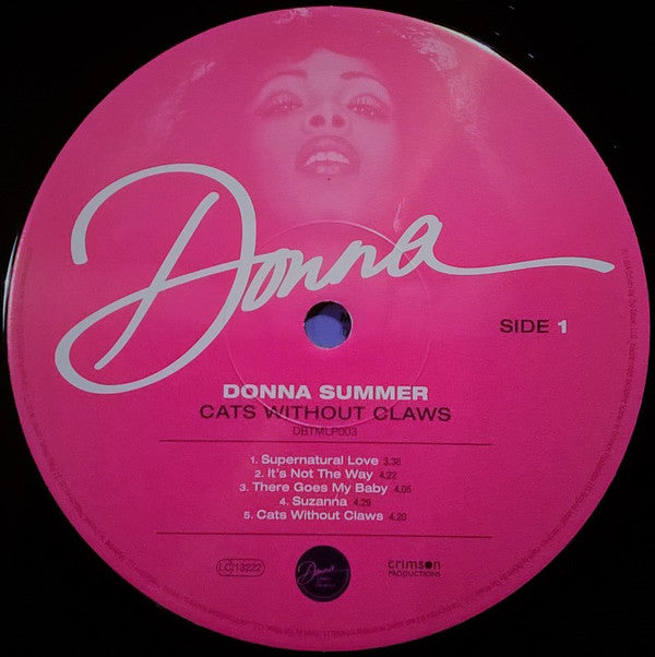 Donna Summer : Cats Without Claws (LP, Album, RE, RM, 180)