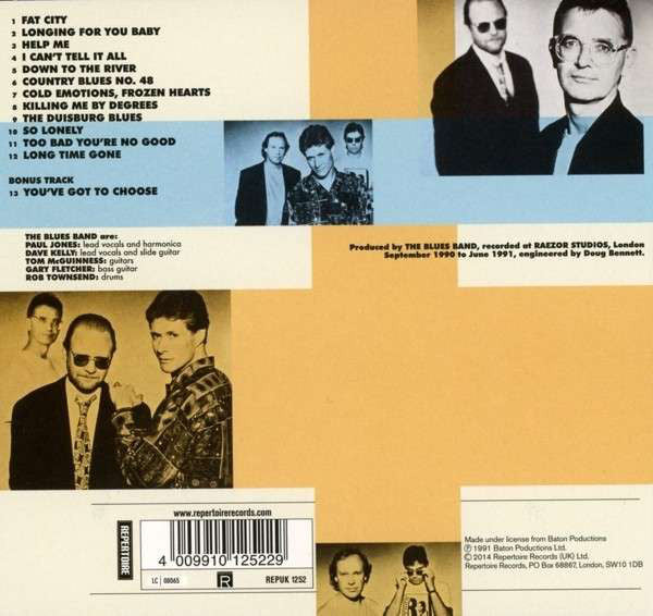 The Blues Band : Fat City (CD, Album, RE)