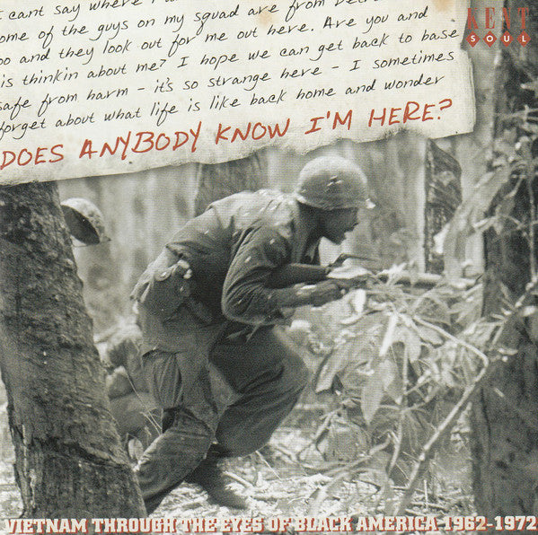 Various : Does Anybody Know I'm Here? (Vietnam Through The Eyes Of Black America 1962-1972) (CD, Comp)