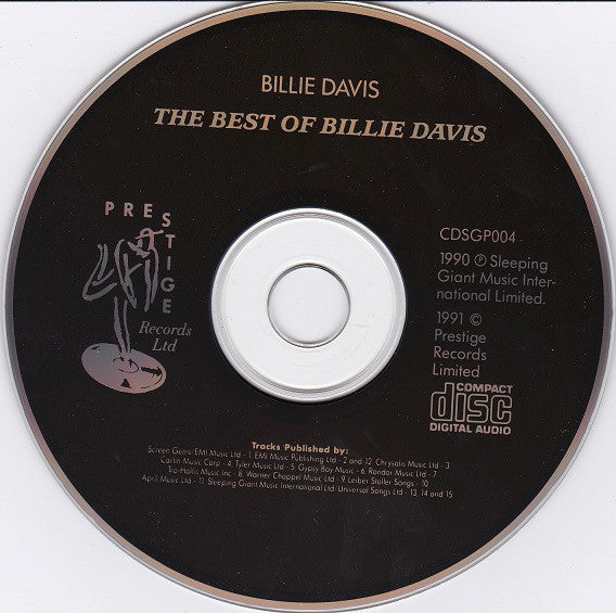 Billie Davis : The Best Of Billie Davis (CD, Album)