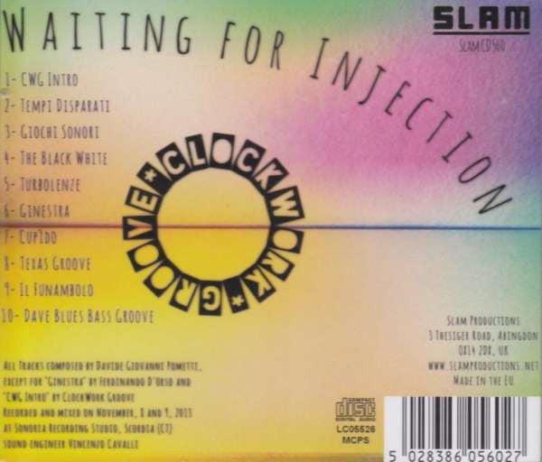 Clockwork Groove : Waiting For Injection (CD, Album)