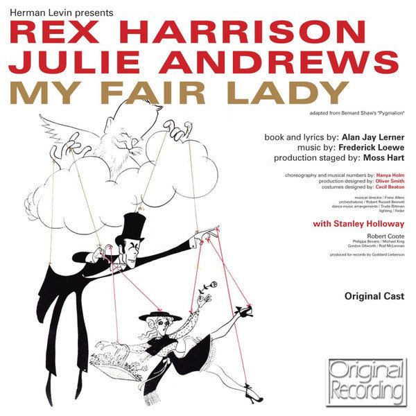 "My Fair Lady" Original Broadway Cast, Rex Harrison, Julie Andrews With Stanley Holloway : My Fair Lady (CD, Album, RE)