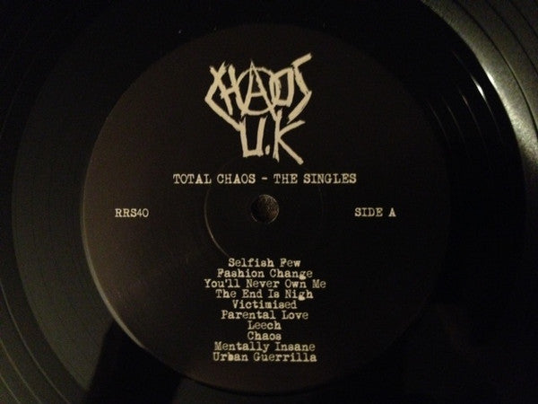 Chaos UK : Total Chaos -The Singles (LP, Comp, RE)