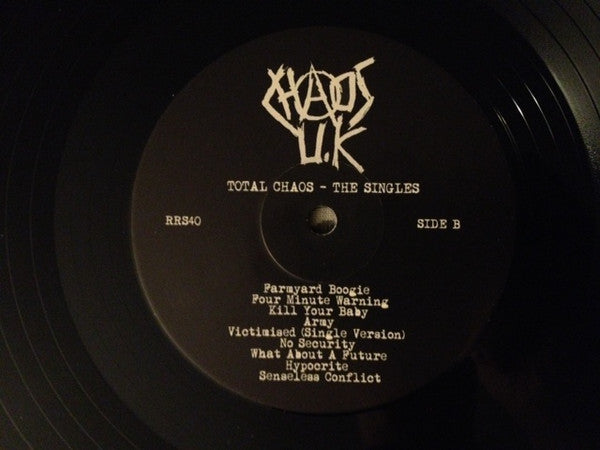 Chaos UK : Total Chaos -The Singles (LP, Comp, RE)