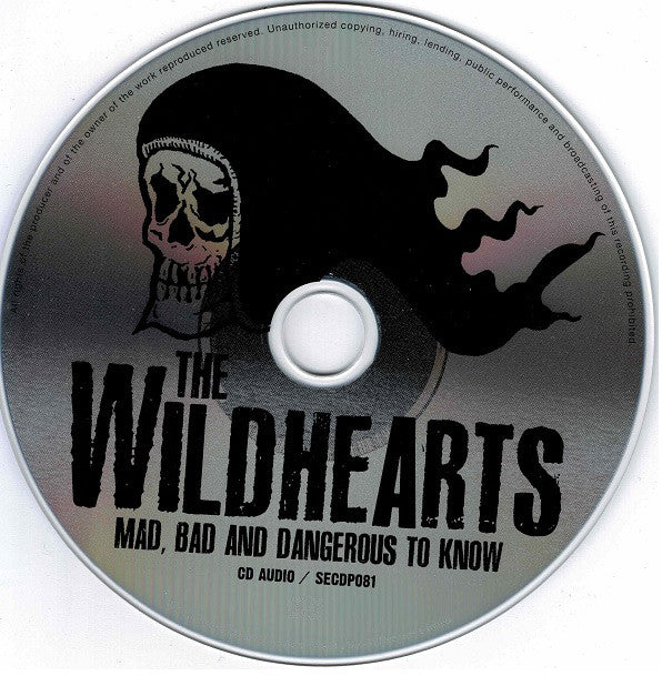 The Wildhearts : Mad, Bad And Dangerous To Know (CD, Album, RE + DVD-V, Multichannel, PAL + S/Editi)