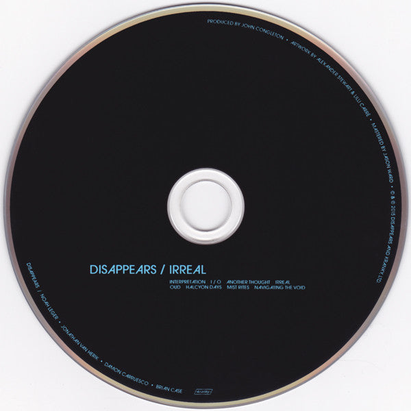 Disappears : Irreal (CD, Album)