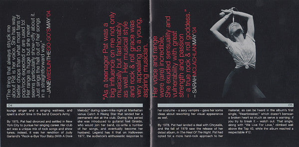 Pat Benatar : Greatest Hits (CD, Comp, RM)
