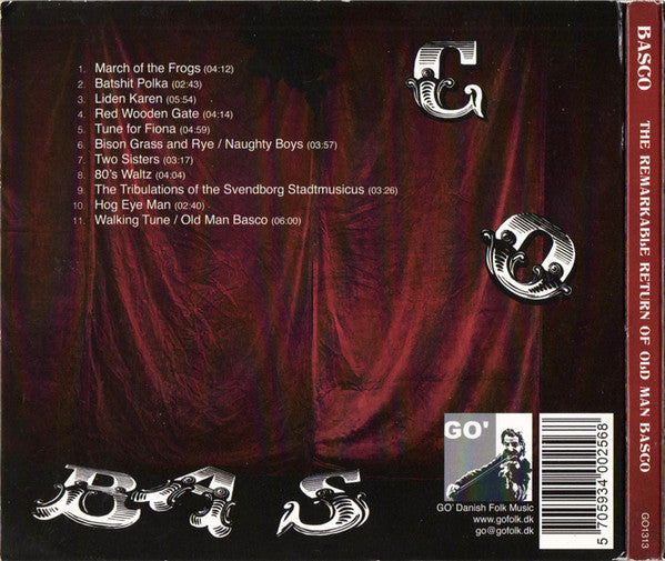 Basco (3) : The Remarkable Return Of Old Man Basco (CD, Album)