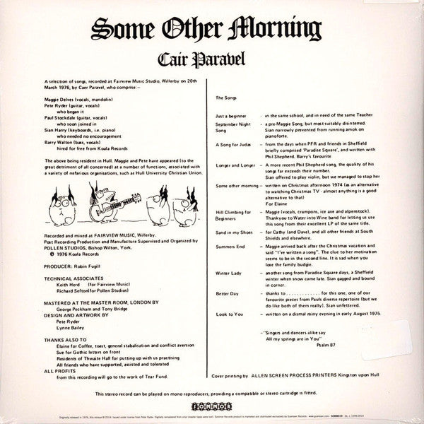 Cair Paravel : Some Other Morning (LP, Album, RE, RM)