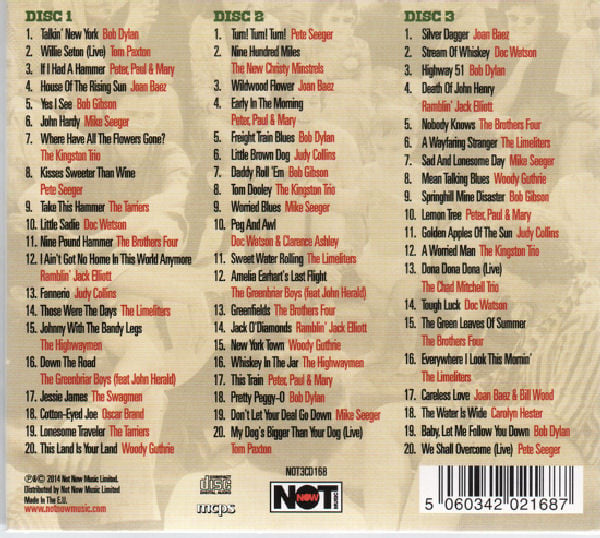 Various : The Greenwich Village Folk Scene (3xCD, Comp)