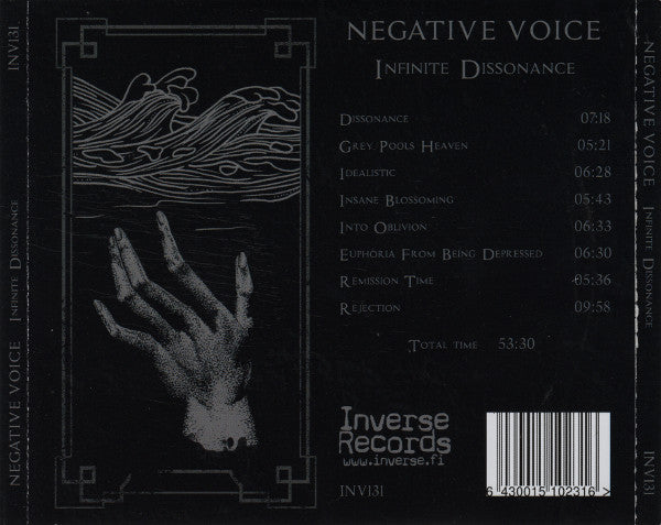 Negative Voice : Infinite Dissonance (CD, Album)