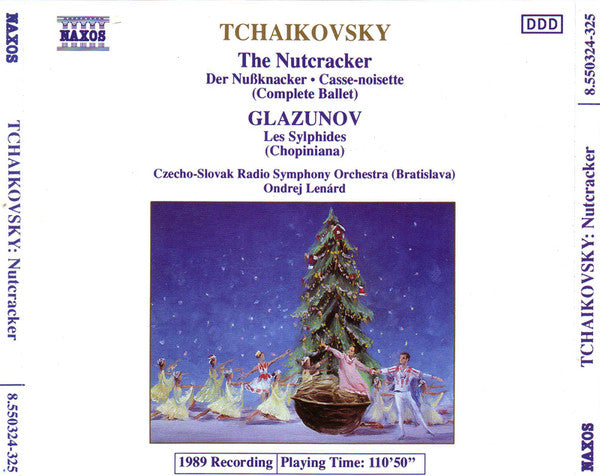 Pyotr Ilyich Tchaikovsky, Alexander Glazunov, Slovak Radio Symphony Orchestra, Ondrej Lenárd : Tchaikovsky: The Nutcracker (2xCD, Album)