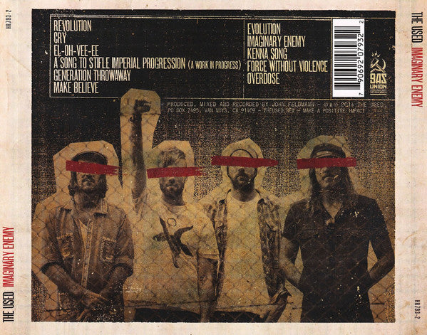 The Used : Imaginary Enemy (CD, Album)