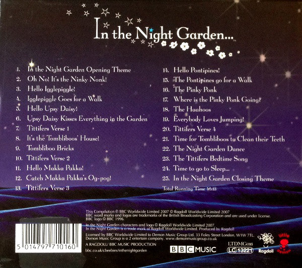 Andrew Davenport : In The Night Garden... A Musical Journey... The Album (CD, Album)