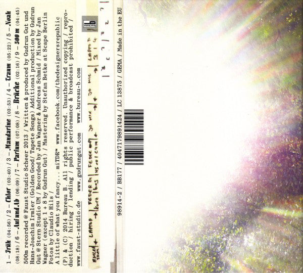 Gudrun Gut Und Hans Joachim Irmler : 500m (CD, Album, Dig)