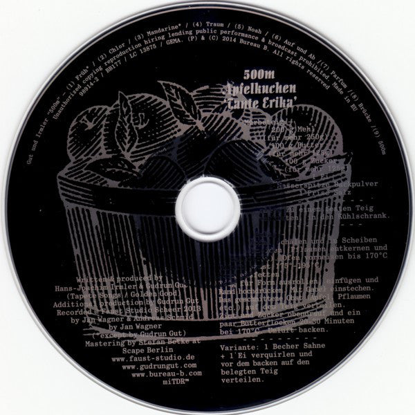 Gudrun Gut Und Hans Joachim Irmler : 500m (CD, Album, Dig)