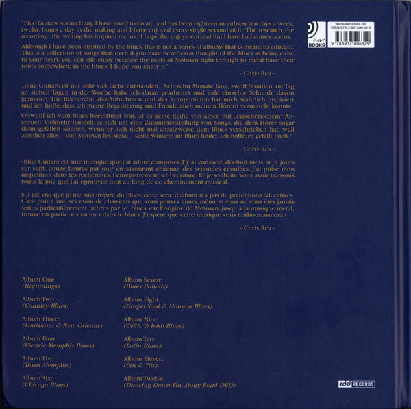 Chris Rea : (Blue Guitars) (11xCD, Album + DVD-V)