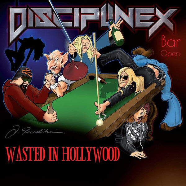 Discipline X : Wasted In Hollywood (CD, Album)
