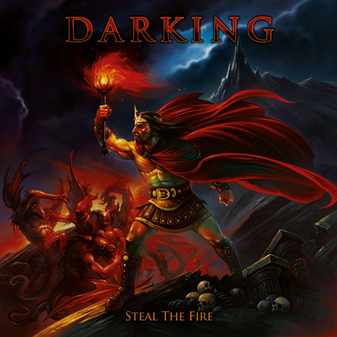 Darking (4) : Steal The Fire (LP, Album, Ltd)