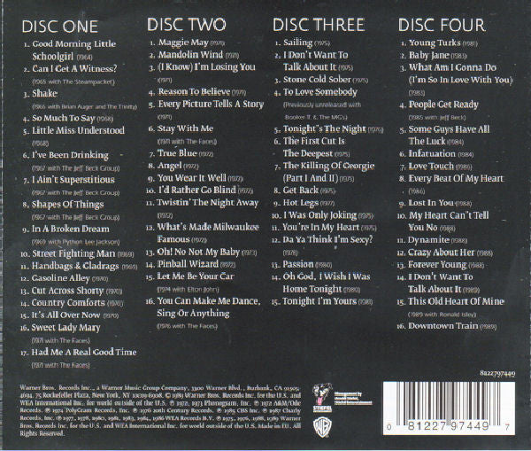Rod Stewart : Storyteller - The Complete Anthology: 1964 - 1990 (4xCD, Comp)