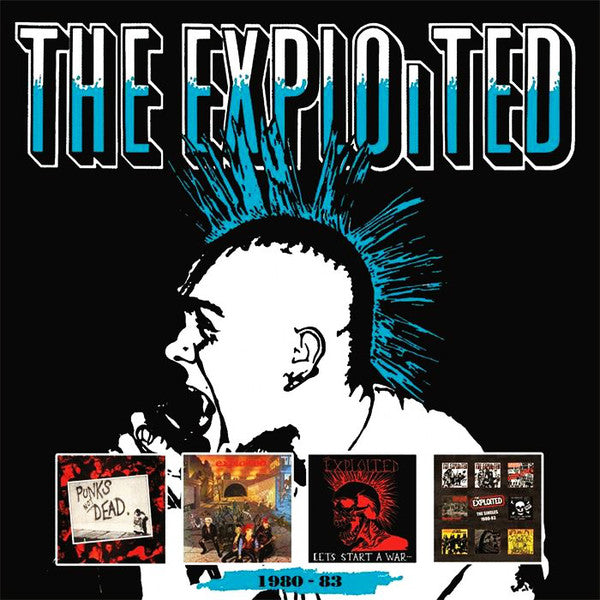 The Exploited : 1980-83 (CD, Album, RE, RM + CD, Album, RE, RM + CD, Album,)