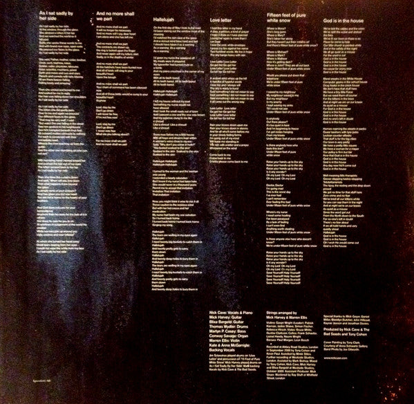 Nick Cave & The Bad Seeds : No More Shall We Part (2xLP, Album, RE, RM, 180)