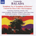 Leonardo Balada : Symphony No. 6 'Symphony Of Sorrows' • Concerto For Three Cellos • Steel Symphony (CD, Album)