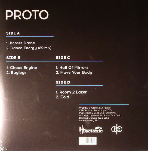 Mumdance & Logos (2) : Proto (2xLP)
