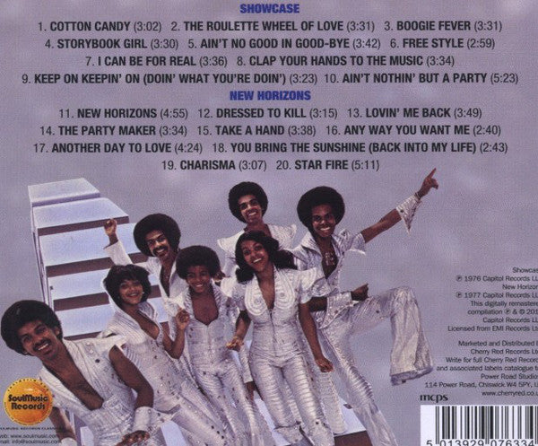 The Sylvers : Showcase / New Horizons (CD, Comp, RM)