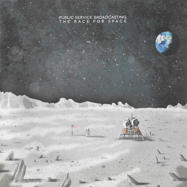 Public Service Broadcasting : The Race For Space (LP, Album)